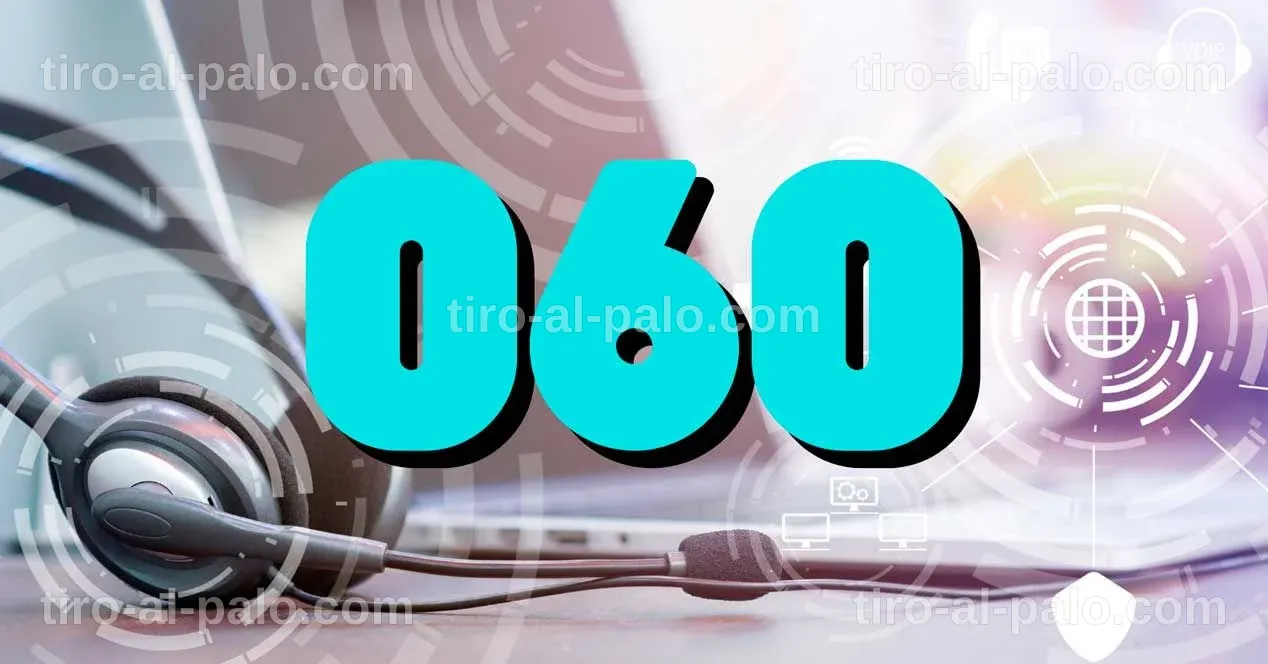 Guía sobre el uso del teléfono 060 para la administración pública en 2023.