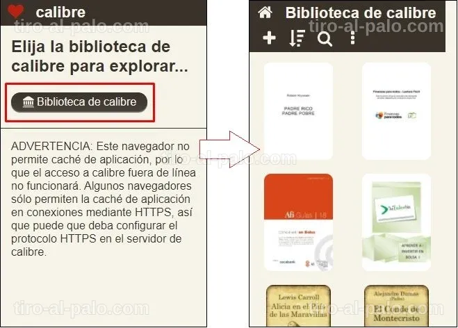 Selección de opciones para optimizar la lectura digital.