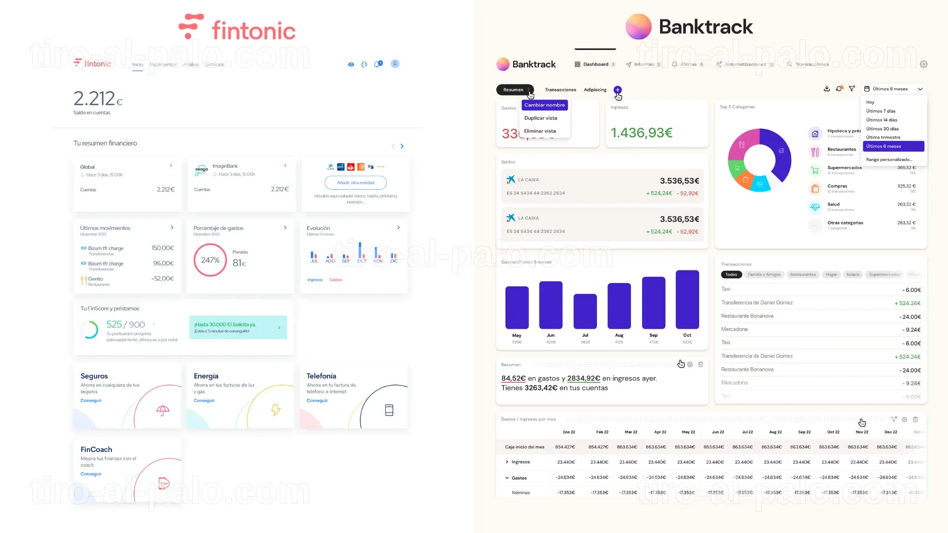 Persona feliz usando Fintonic para gestionar sus finanzas.
