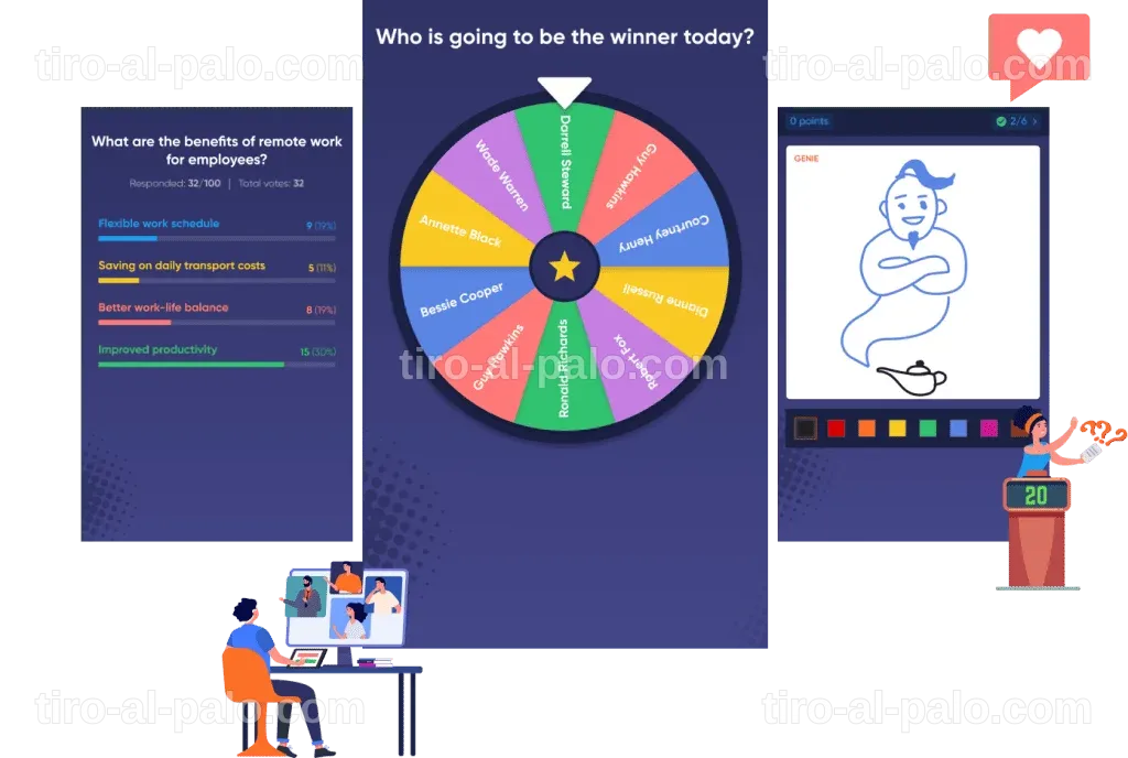 Pantalla de aplicaciones educativas que son alternativas gratuitas a Kahoot.