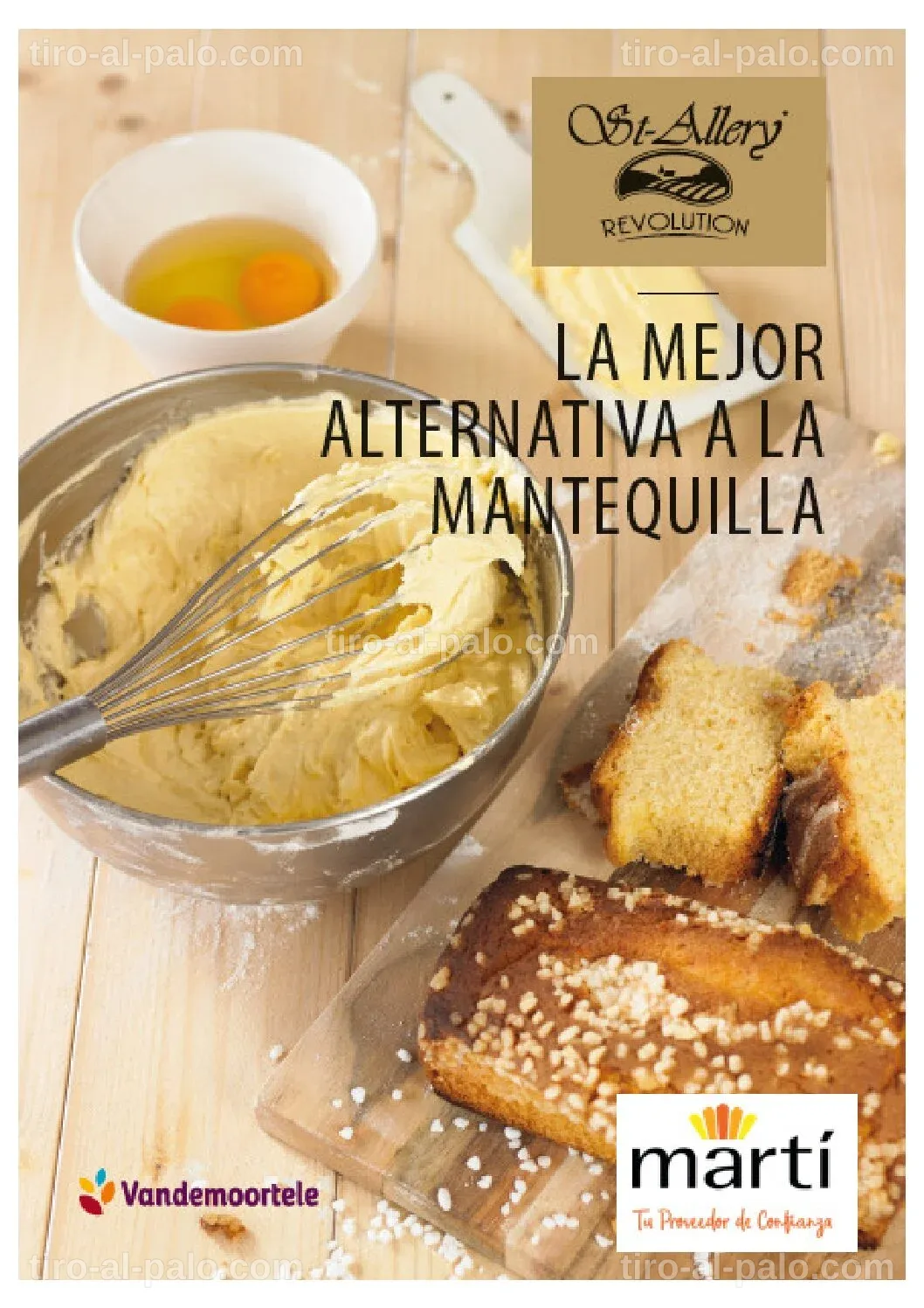 Producto de ghee de Tulipán, alternativa vegetal a la mantequilla.