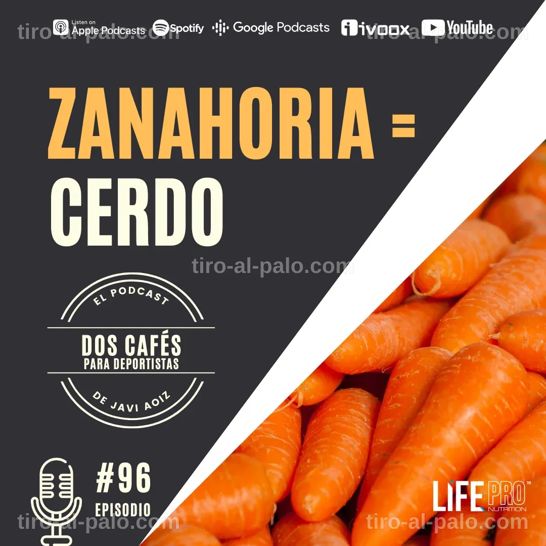 Cerdo como opción alternativa a la zanahoria en recetas.
