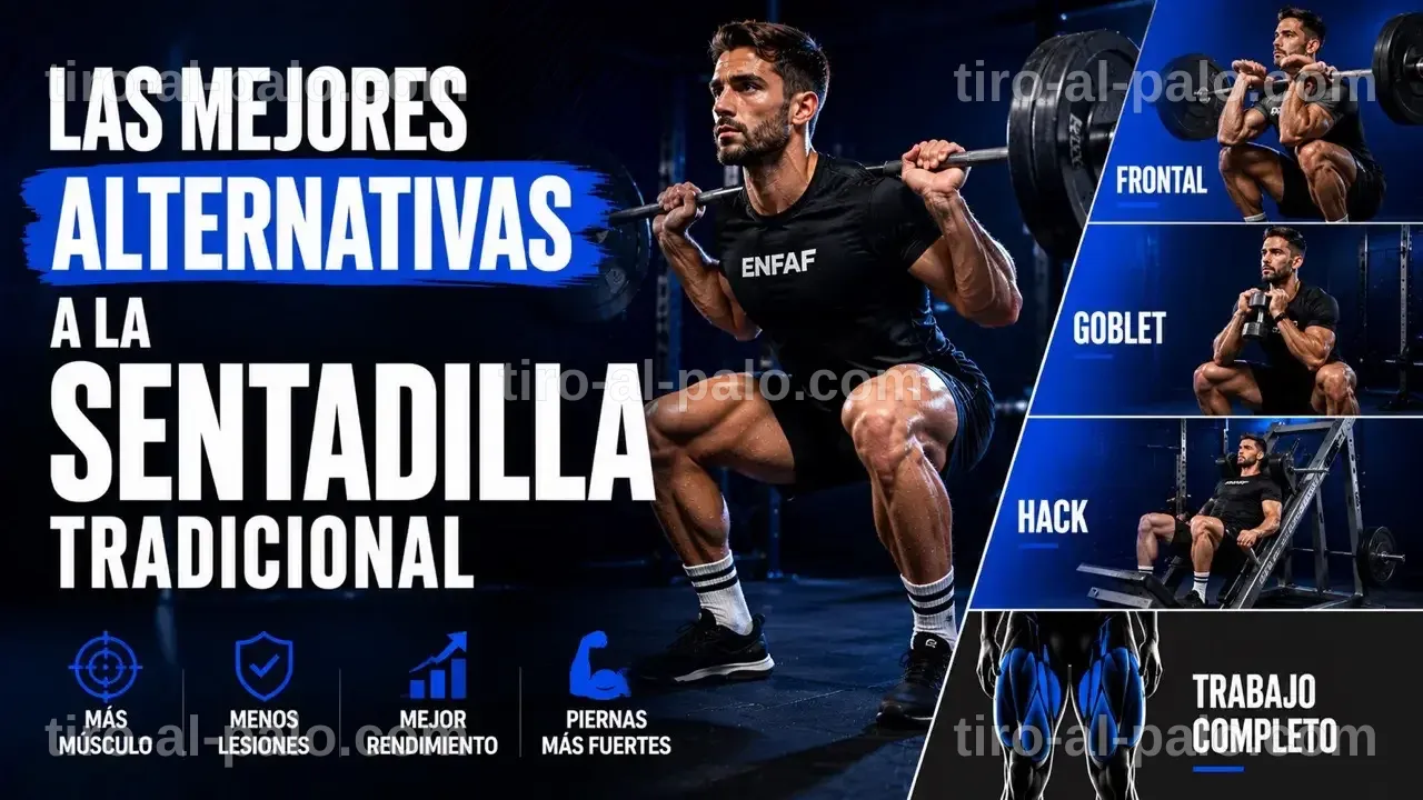 Alternativa a las Sentadillas: Mejores Ejercicios para Ti