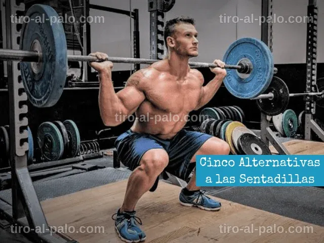 Tres ejercicios recomendados como alternativa a las sentadillas.