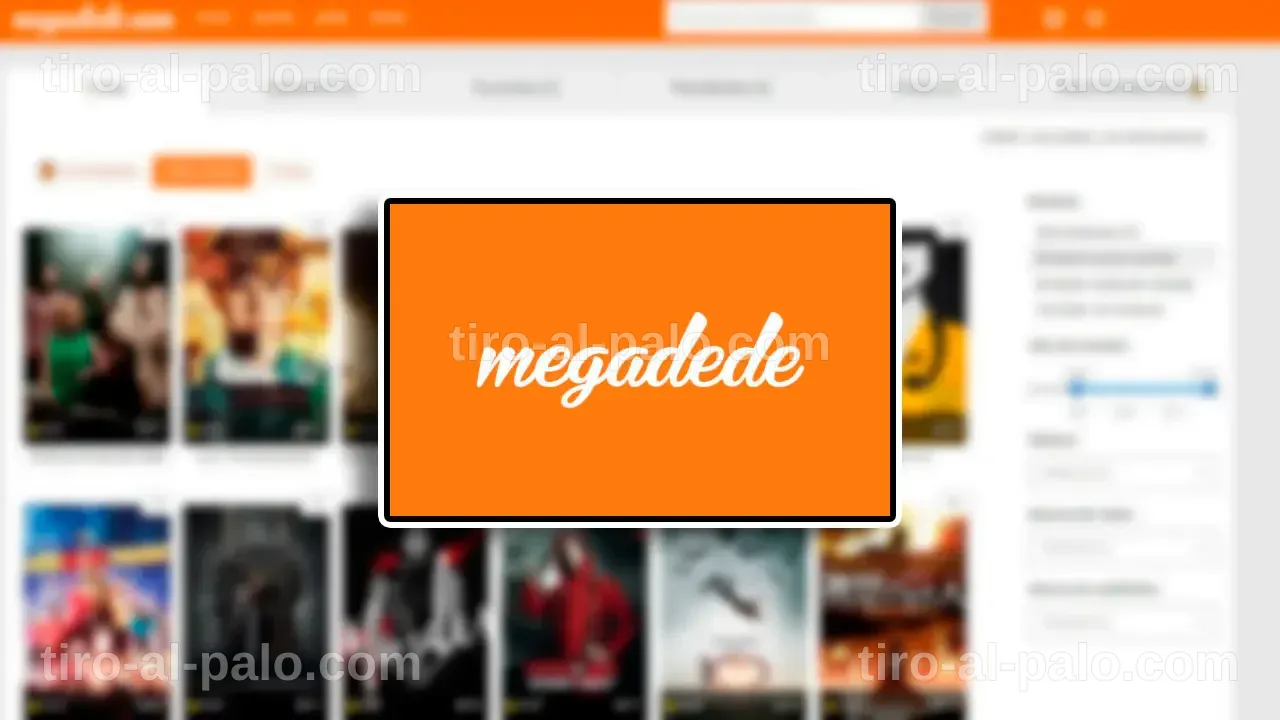 Opciones de contenido en una aplicación de streaming móvil.