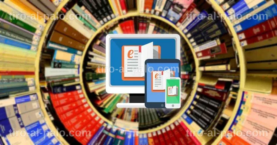 Instrucciones detalladas sobre cómo descargar libros de una plataforma de lectura.