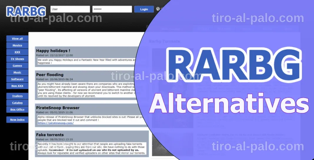 Alternativa a RARBG: ¿Es Seguro Usarlo?