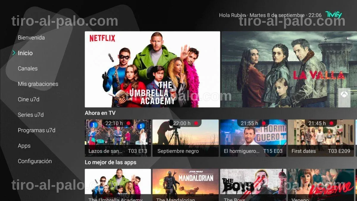 Comparativa de diferentes servicios de streaming como alternativas a Tivify.