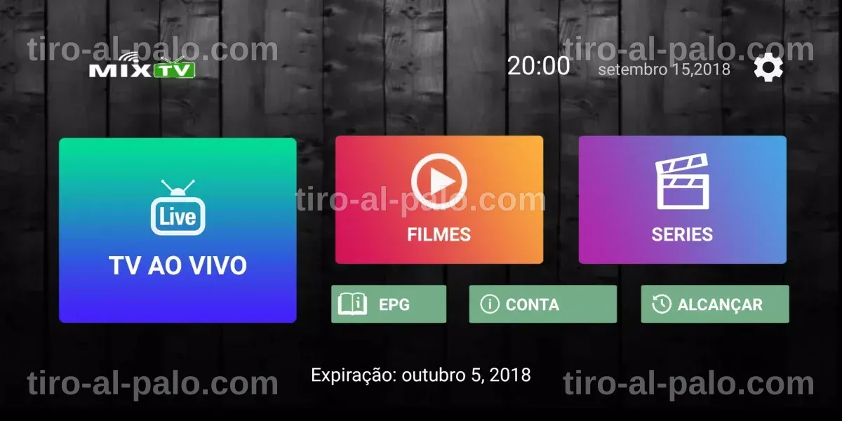 Interfaz de la aplicación Spain TV+ para ver contenido en streaming.