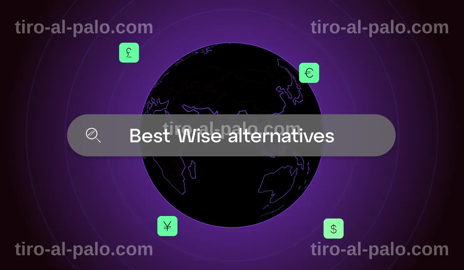 Tabla con las mejores alternativas a Wise y sus ventajas.