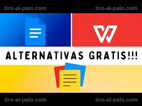 Lista de opciones gratuitas para editar documentos de texto.