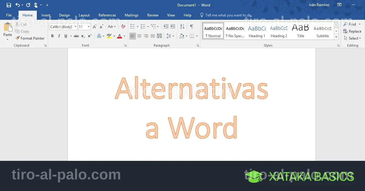 Diferencias entre las alternativas a Microsoft Office.