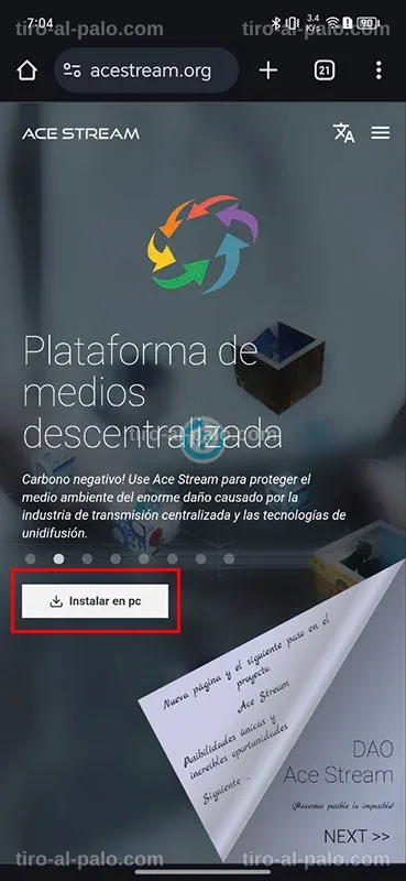 Mejoras y optimizaciones para el uso de Acestream en Android.