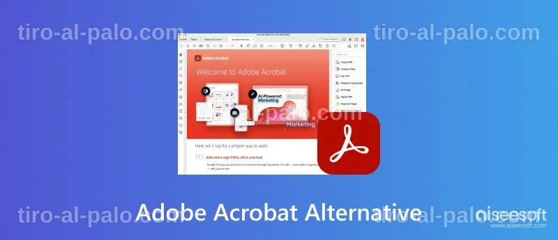 Lista de programas recomendados como alternativas a Adobe Acrobat Pro.