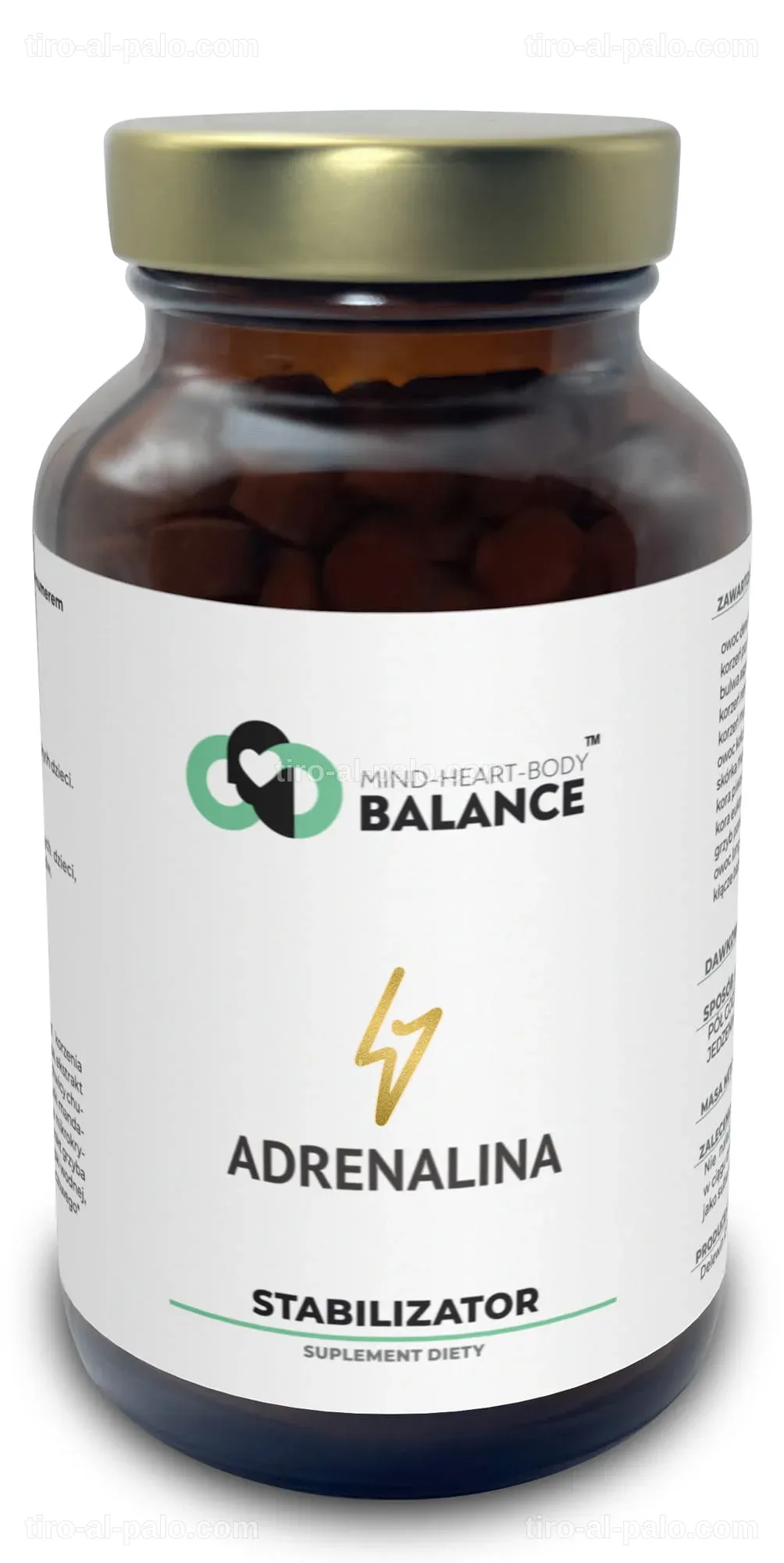 Bebida energética Adrenaline Gold sabor 'White', ideal para deportistas.