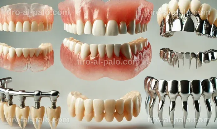 Gráfico informativo sobre diferentes alternativas al implante dental.