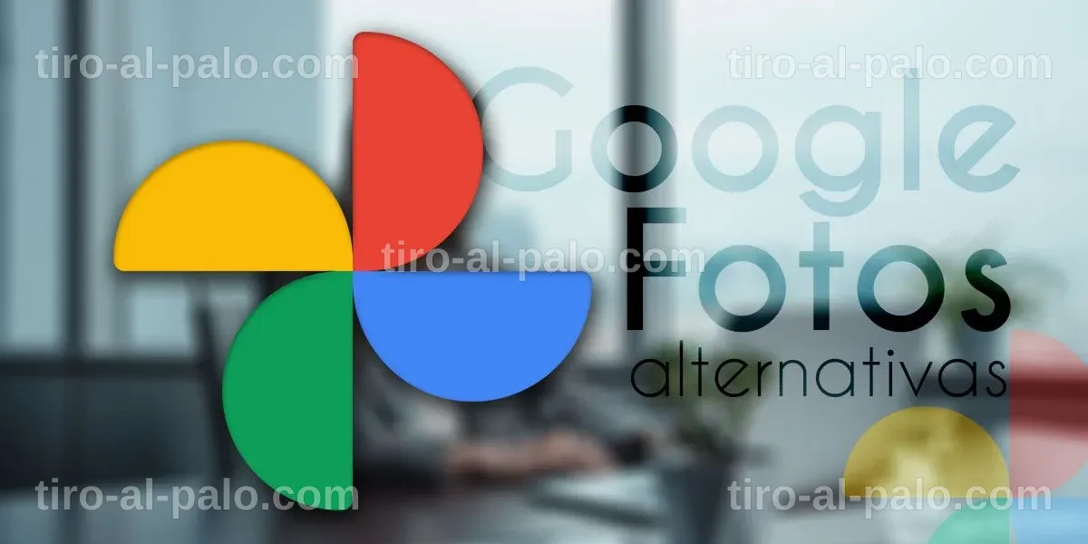 Tabla comparativa de aplicaciones para gestionar fotos sin Google Fotos.