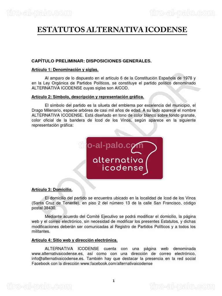 Representantes del PSOE y Alternativa Icodense firmando un acuerdo en Icod.
