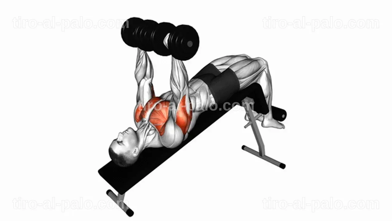 Máquina de press declinado en un gimnasio moderno.