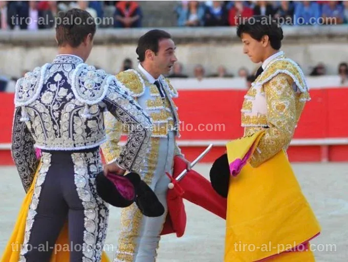 Retrato de Joaquín Roca Rey en un evento cultural taurino.