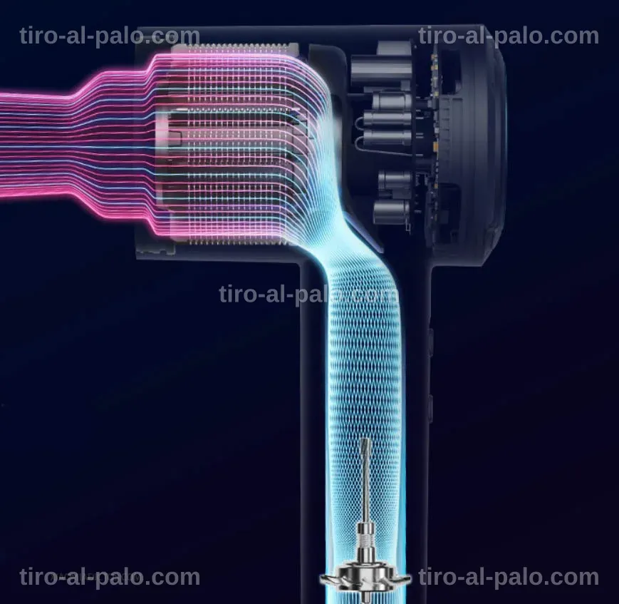 Diversas alternativas al secador Dyson AirWrap, mostrando diferentes modelos y estilos.