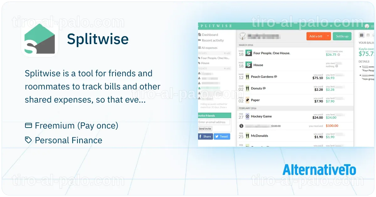 Alternativa Splitwise: Mejora la Gestión de Gastos