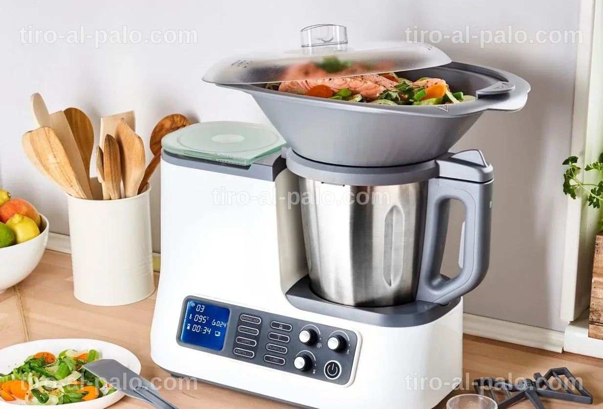 Variedad de electrodomésticos innovadores que compiten con Thermomix.