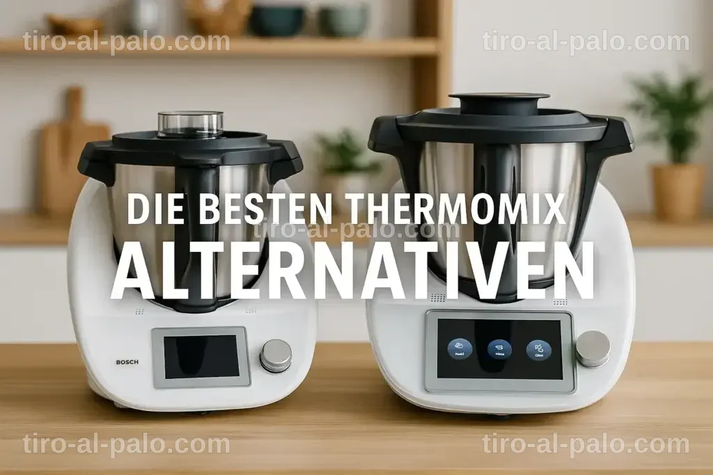 Comparativa de modelos de cocina alternativos a Thermomix para 2025.