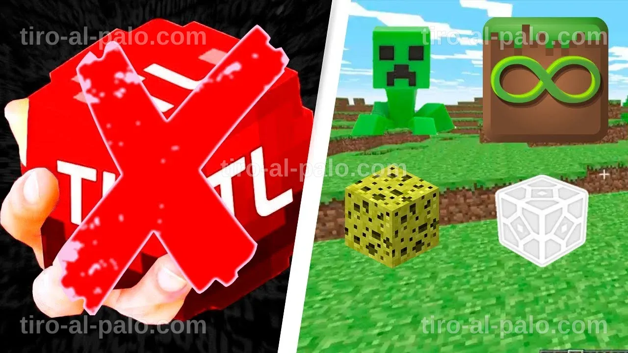 Lista de lanzadores de Minecraft con sus características en un gráfico.
