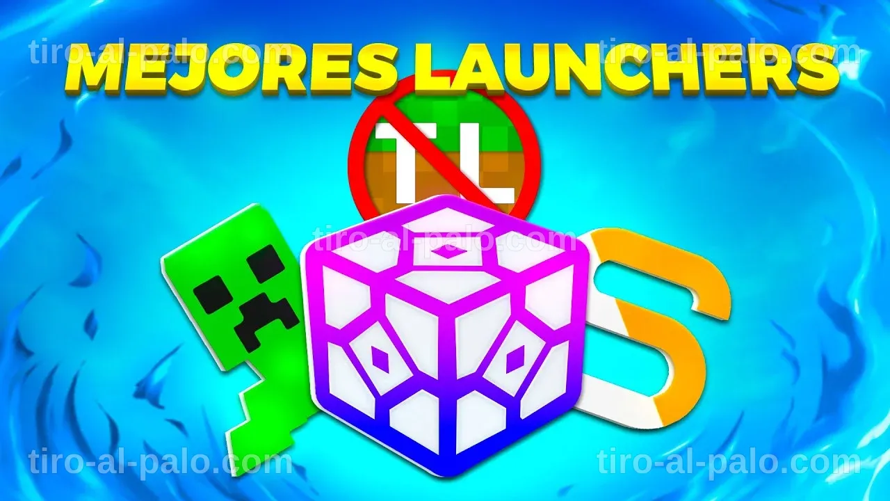 Comparativa de diferentes lanzadores de Minecraft en una tabla.