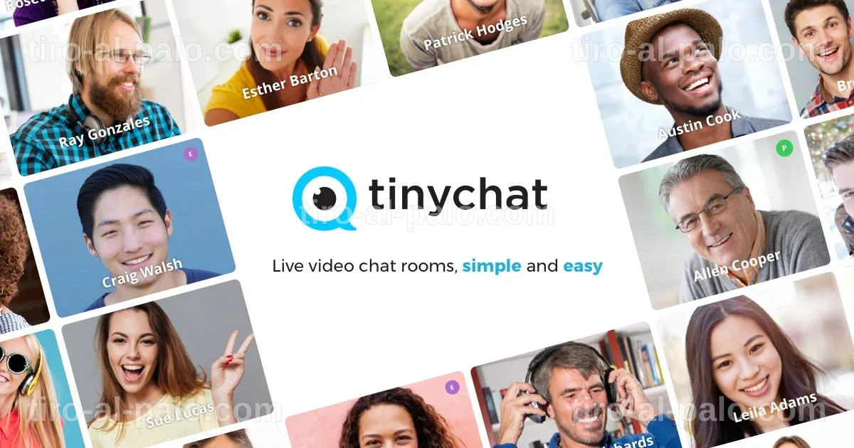 Aplicación de video chat que permite conectarse con extraños de manera segura y divertida.