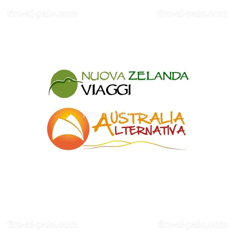 Ilustración artística de un paisaje alternativo en Australia, con colores vibrantes.