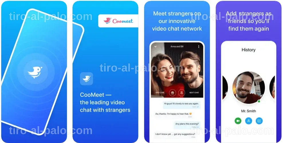 Lista de las mejores alternativas a Coomeet para conexiones virtuales.