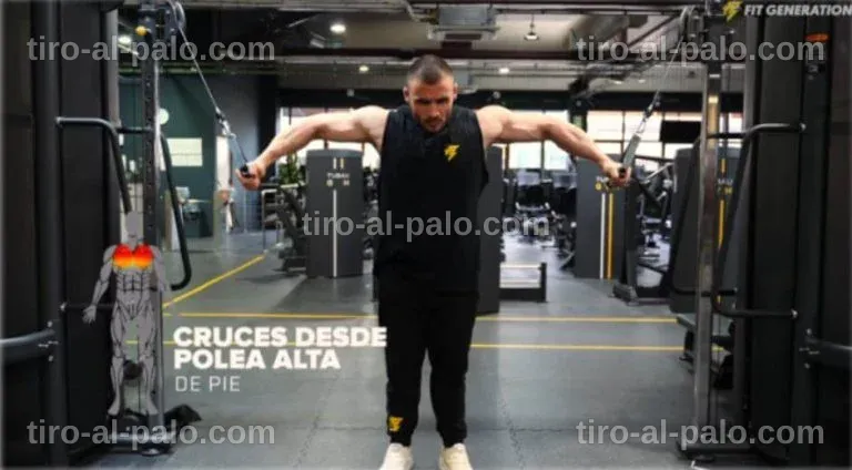 Demostración de la técnica correcta para cruces de polea.