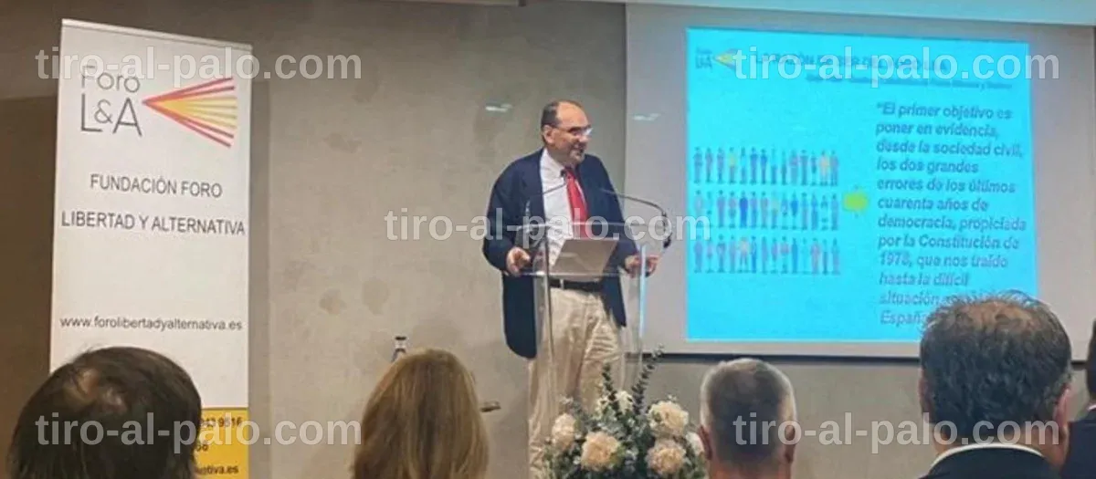 Evento en Barcelona donde se presenta el foro para promover la libertad y alternativas políticas.