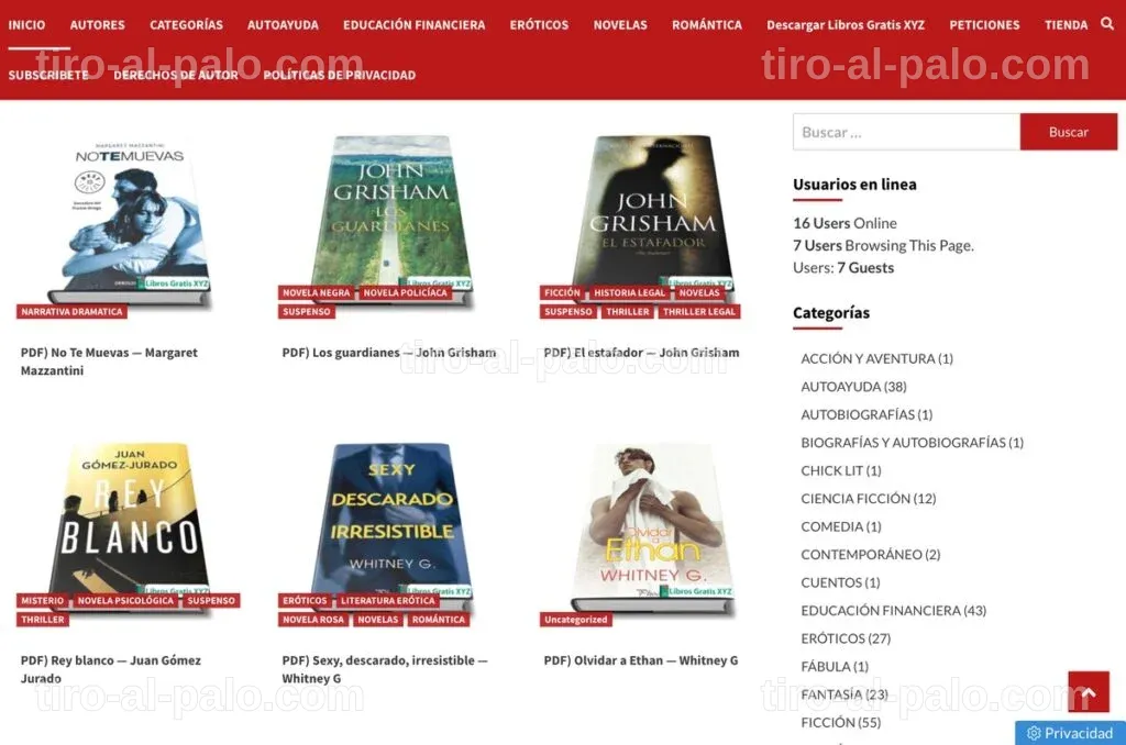 Colección de libros gratuitos en formato digital para descargar.