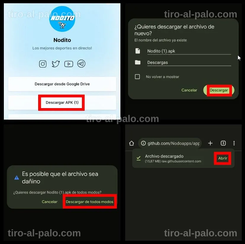Comparativa de alternativas a NodoGo con características destacadas.