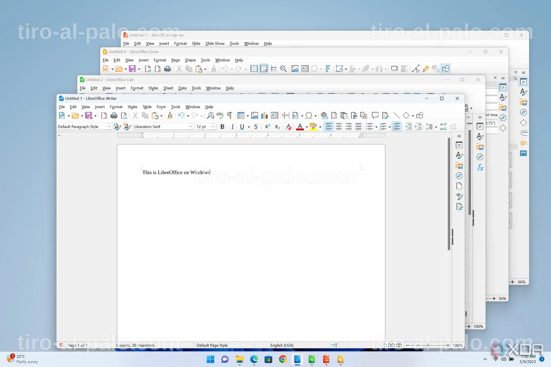 Comparativa de las mejores alternativas gratuitas a MS Office.
