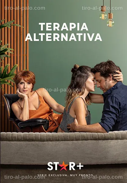 Benjamín Vicuña en una escena de la serie de terapia alternativa en El Trece.