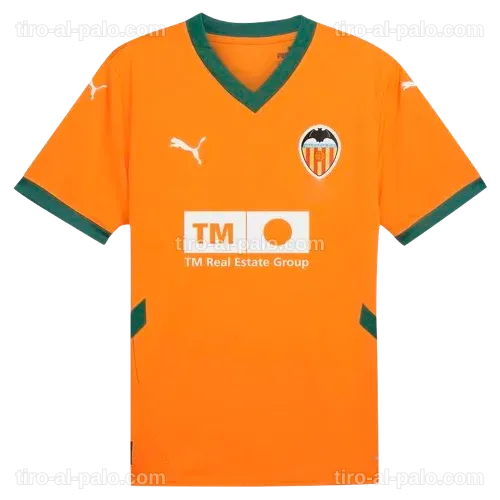 Camiseta alternativa del Valencia CF con un diseño atractivo y colores distintivos.