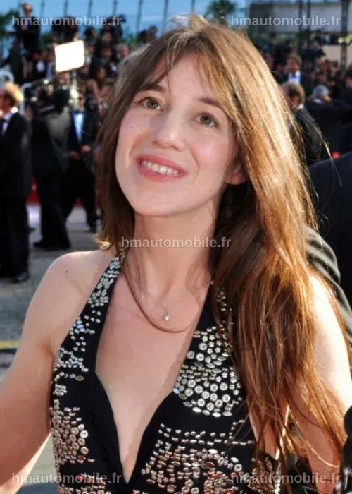 Montage montrant l'évolution physique de Charlotte Gainsbourg au fil des ans.