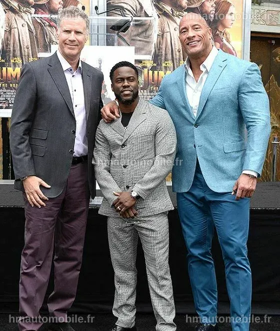 Portrait de Kevin Hart, mettant en avant sa personnalité et sa taille.