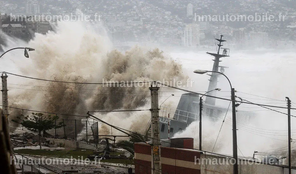 Chili : Violente tempête fait trois morts et des sinistrés