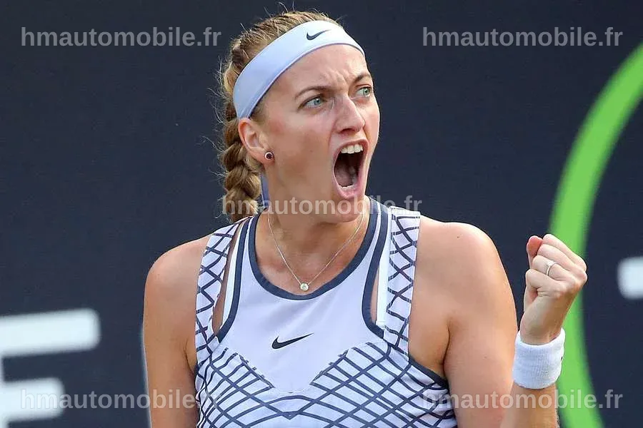 Petra Kvitova discutant de sa préparation pour Wimbledon 2023.